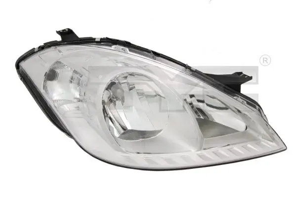 Far stanga (H7, pneumatic, fundal cromat) MERCEDES Clasa A (W169)