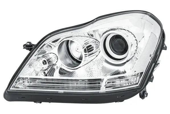 Far stanga (H7 PY21W WY5W, electric, cu motoras, fundal cromat) MERCEDES Clasa GL (X164)