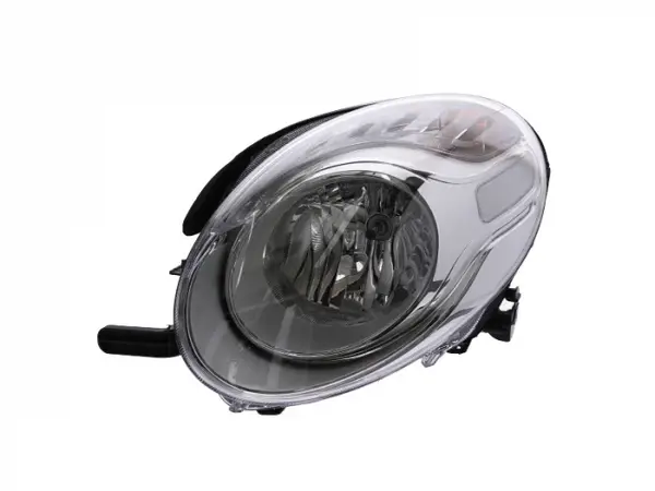 Far stanga (H7, reglaj electric, cu motoras, fundal negru) FIAT 500L