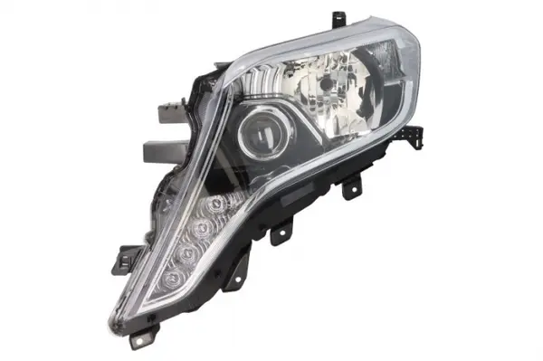 Far Stanga (HB3 WY21W, electric, fara motoras, culoare interior: negru) potrivit TOYOTA LAND CRUISER PRADO