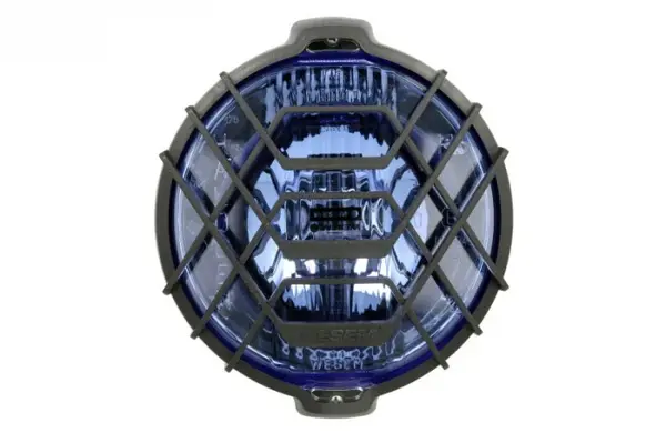 Far universal stanga dreapta (faza lunga, H3, 12 24V, diametru 152mm, albastru, plastic, crom, lungime cablu: 150mm)
