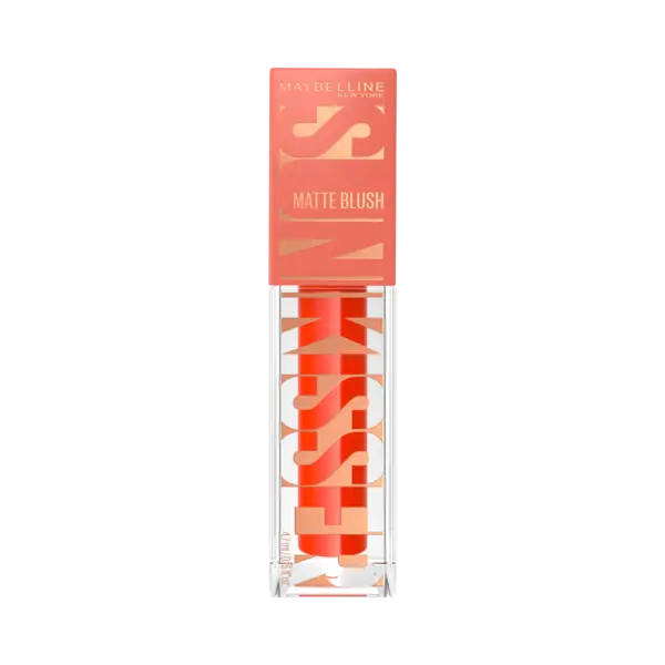 Fard de obraz cu textura lichida Sunkisser 35 Spritzy Orange, 4.7ml, Maybelline