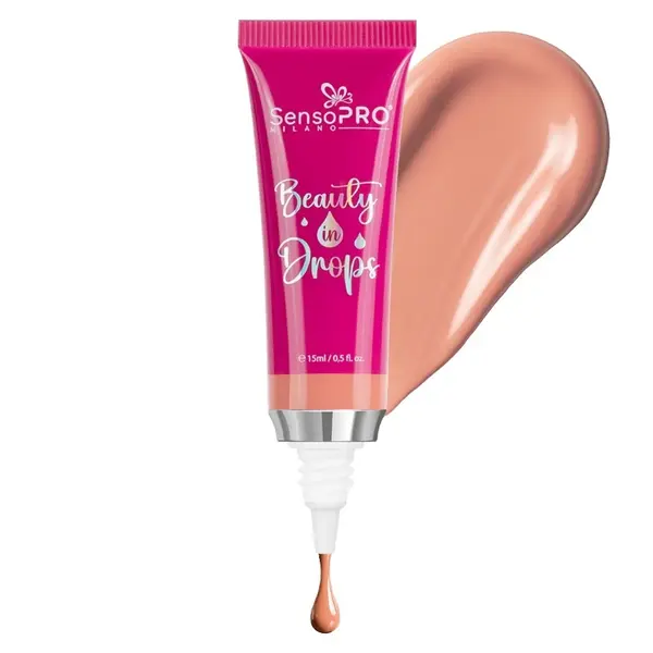 Fard lichid Beauty in drops SensoPRO Milano, Petal