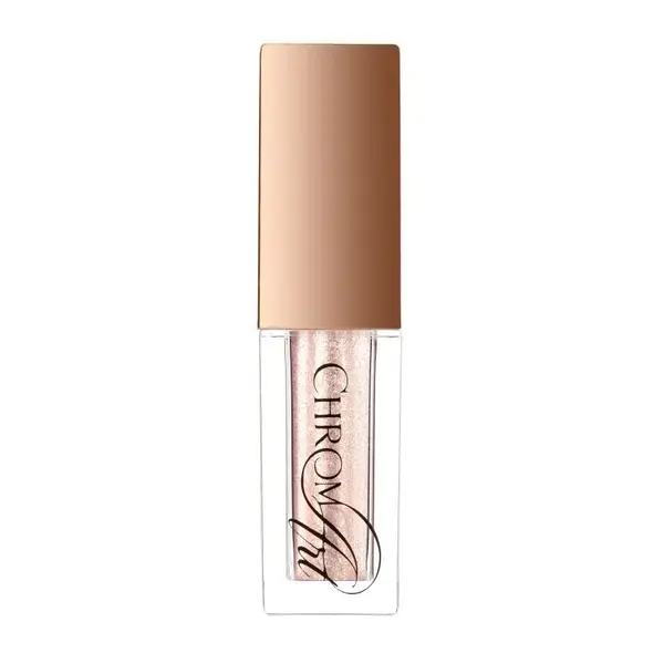 Fard pleoape cremos cu efect metalic ChromArt Eyeshadow Glitter Rose Nr. 8