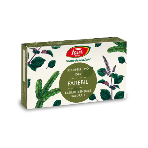 Farebil D96, 30 capsule, Fares