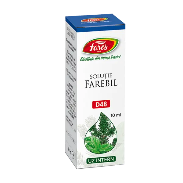 Farebil solutie D48, 10ml, Fares
