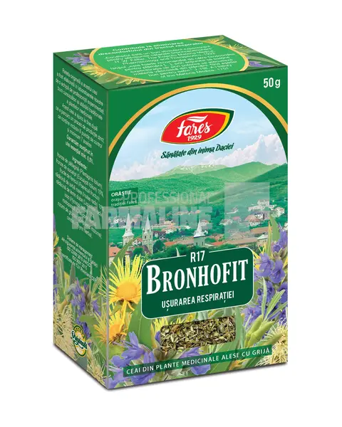 Fares Ceai bronhofit - usurarea respiratiei 50g