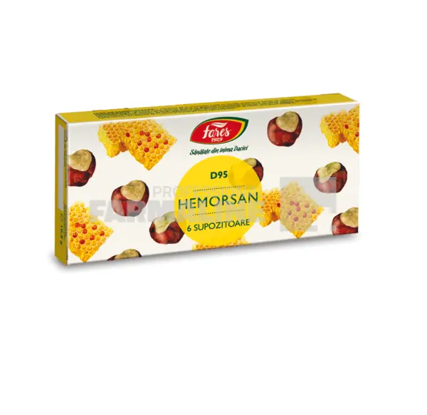 Fares Hemorsan D95 6 supozitoare
