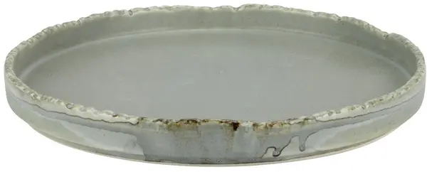 Farfurie cu bord Horecano - Fuji Ash, Ø28 x 3 cm
