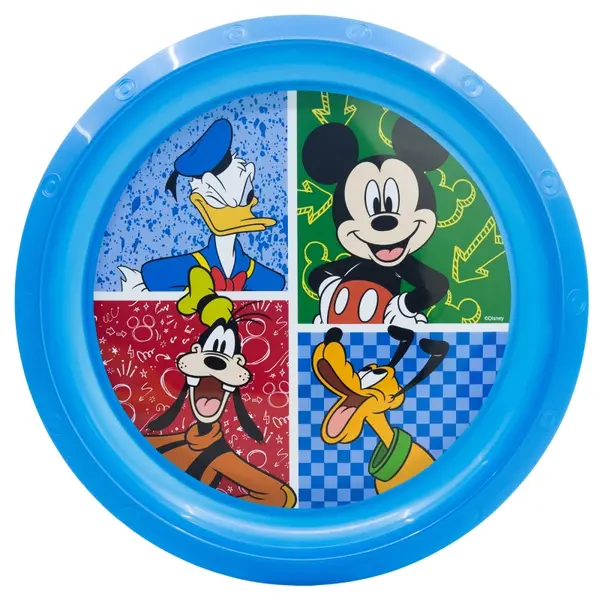 Farfurie din polipropilenă Stor - Mickey Has Fun