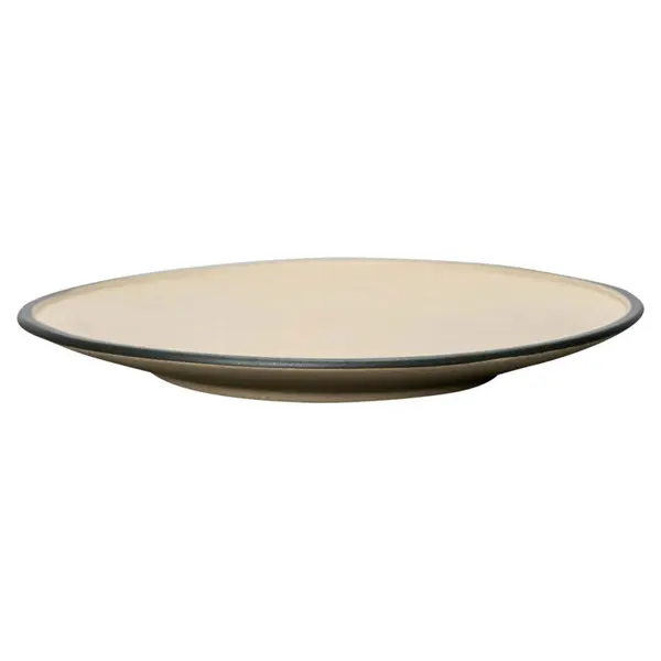 Farfurie - Fumiko small plate, beige/black, 20.5cm | ByOn