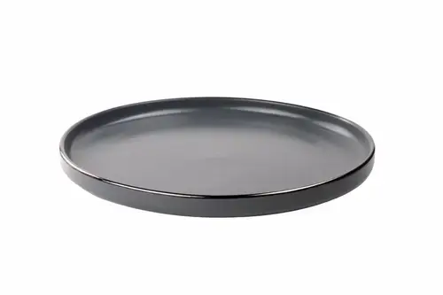 Farfurie intinsa Heinner CALYPSO HR-WDF-G27, Ceramica, 27 cm (Negru)