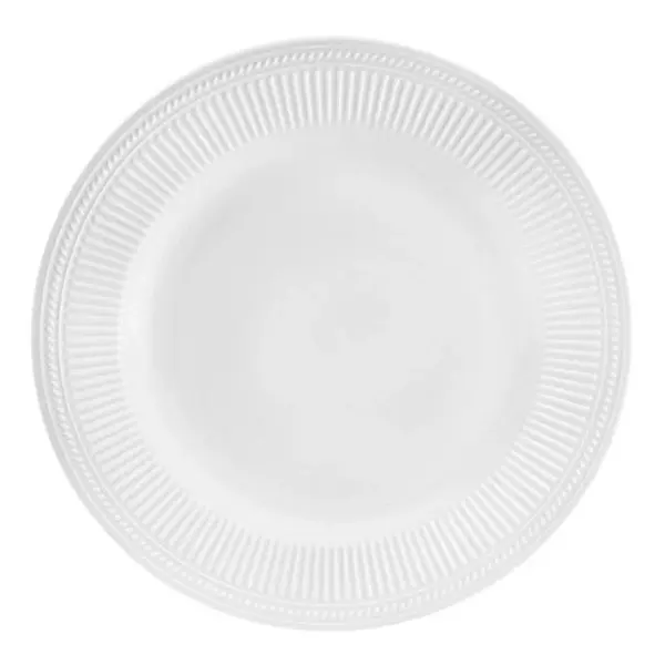 Farfurie intinsa pentru servire,Portelan,Alb,27 cm