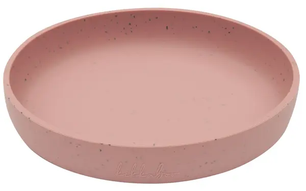 Farfurie KikkaBoo Platinum Silicone - Blush