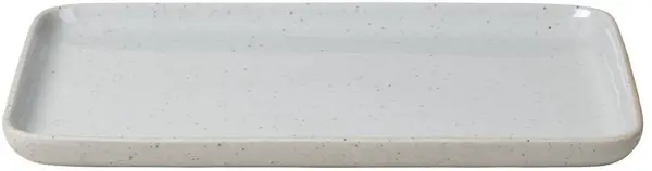 Farfurie mare Blomus - Sablo, 15 х 21 cm, gri deschis