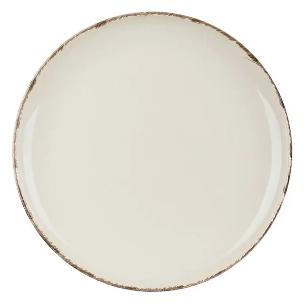 Farfurie pentru aperitiv,stil nordic,bej,ceramica,19 cm