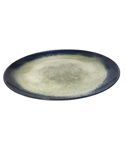 Farfurie tip platou intinsa pentru servire,ceramica,albastru, model Lago, 31 cm