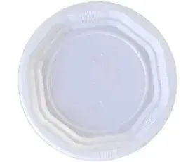 Farfurii BIO albe 21 cm 50buc/set Farfurii BIO albe 21 cm 50buc/set
