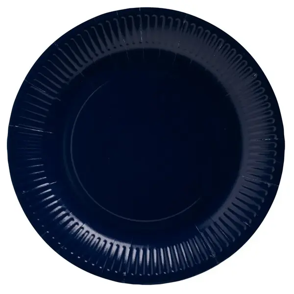 Farfurii carton colorate reciclabile 23 cm Pro Nappe Farfurii carton colorate reciclabile 23 cm Pro Nappe 20 buc/set bleumarin