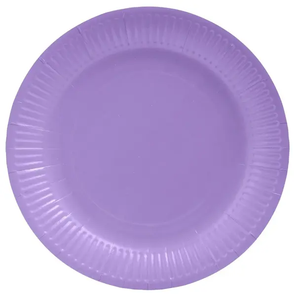 Farfurii carton colorate reciclabile 23 cm Pro Nappe Farfurii carton colorate reciclabile 23 cm Pro Nappe 20 buc/set lila