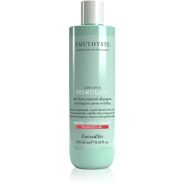 FarmaVita Amethyste Advance Stimulate sampon de întărire pentru părul subtiat cu tendința de a cădea 250 ml
