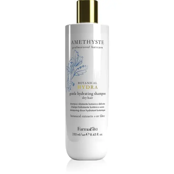 FarmaVita Amethyste Botanical Hydra sampon hidratant pentru spalare delicata cu filtru UV 250 ml