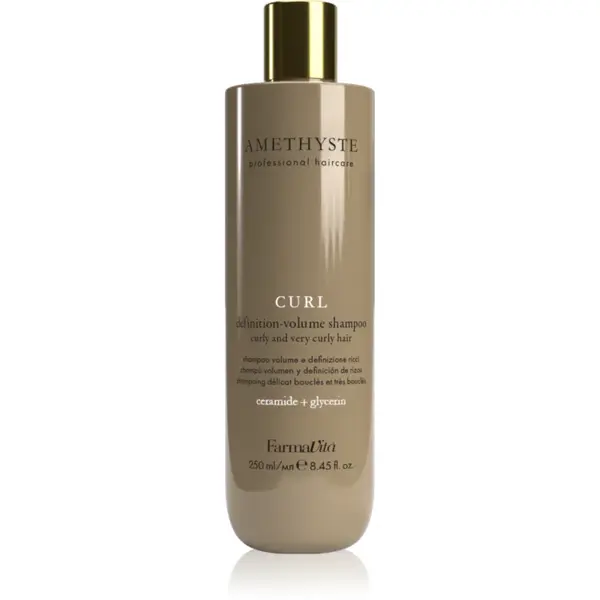 FarmaVita Amethyste Curl sampon hranitor pentru păr creț 250 ml