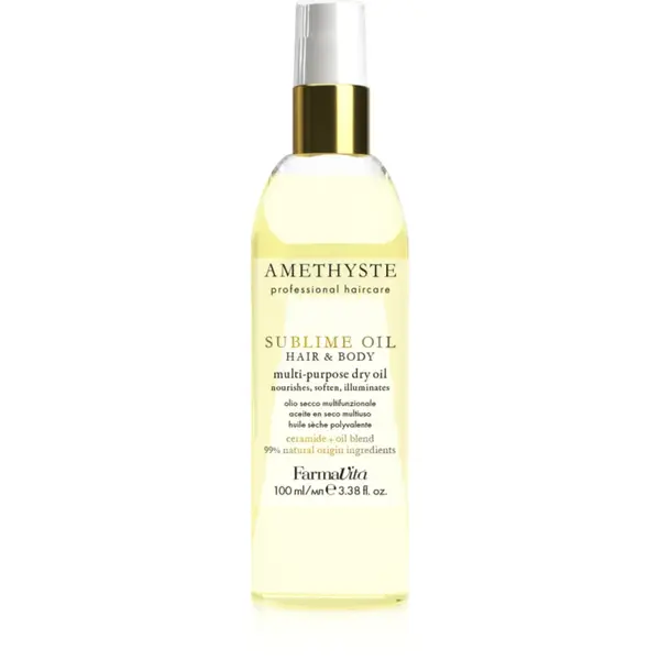 FarmaVita Amethyste Sublime Oil ulei multifuncțional pentru corp si par 100 ml