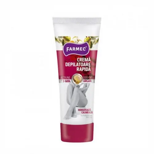 Farmec crema depilatoare rapida cu ulei de argan 150ml Zephyr Labs