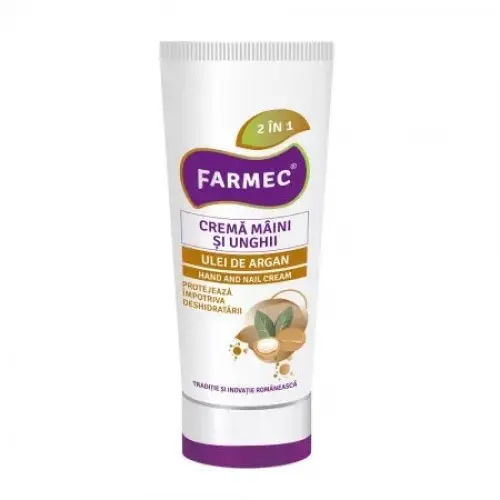 Farmec crema maini si unghii argan 100ml Zephyr Labs