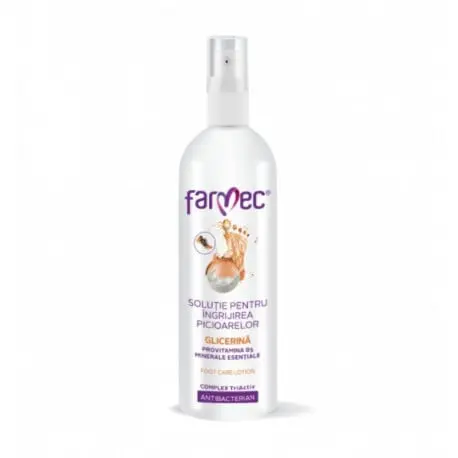FARMEC Solutie pt.ingrijirea picioarelor cu glicerina x200ml