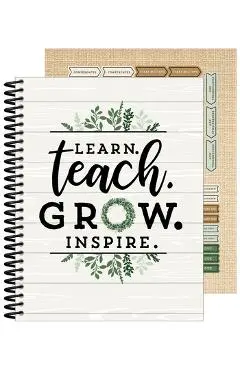 Farmhouse Teacher Planner - Carson Dellosa Education