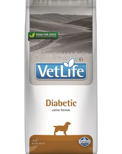 FARMINA Vet Life Dog Diabetic Sac Hran pentru caini adulti 12 kg