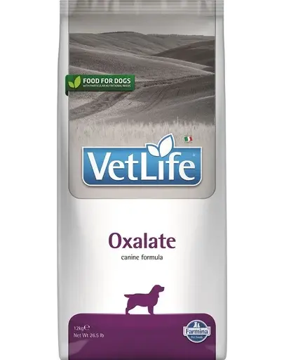 FARMINA Vet Life Dog Oxalate (Urinary) 12 kg Sac hrana uscata caini, impotrica calculilor de oxalat