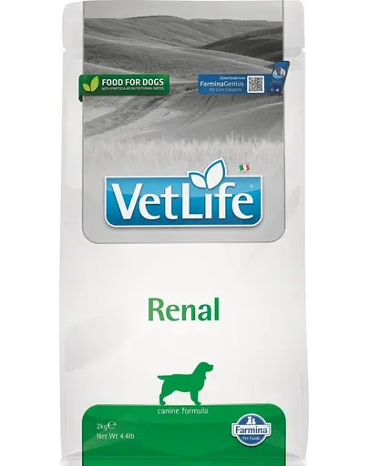 FARMINA Vet Life Renal 2 kg Hrana uscata caini cu probleme renale
