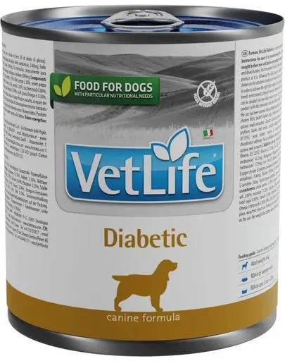 FARMINA VetLife Diabetic Hrana umeda pentru caini cu diabet 300 g