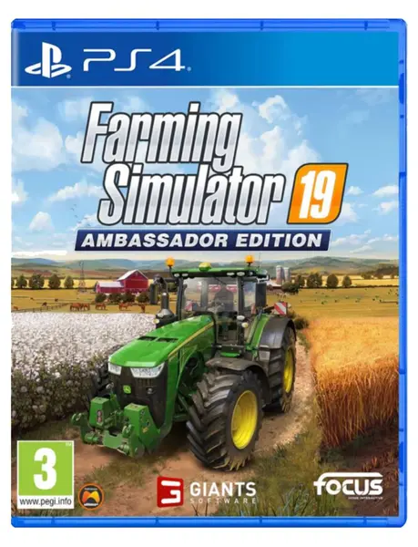 Farming Simulator 19 Ambassador Edition Плейстейшън 4