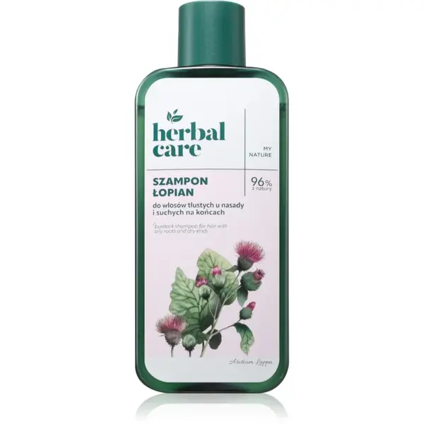 Farmona Herbal Care Burdock șampon pentru scalp gras și vârfuri uscate 330 ml