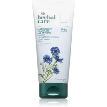 Farmona Herbal Care Cornflower Regenerating Shower Gel-Scrub gel de duș cu efect exfoliant