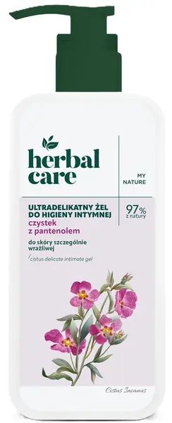 Farmona Herbal Care Gel intim delicat cu cistus și pantenol, 330 ml