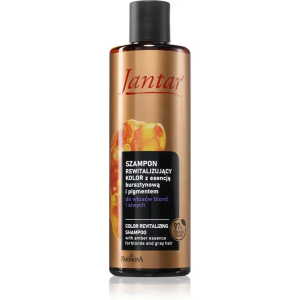 Farmona Jantar Amber Essence sampon revitalizant pentru părul blond şi gri 300 ml