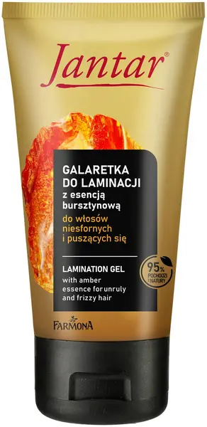 Farmona Jantar Gel de laminare cu chihlimbar pentru păr neted, fără vârfuri despicate, 150 ml