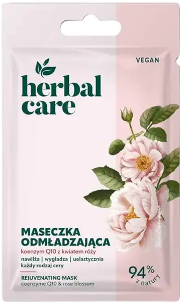 Farmona Mască facială rejuvenator cu coenzima Q10 și culoarea trandafirului, 7 g