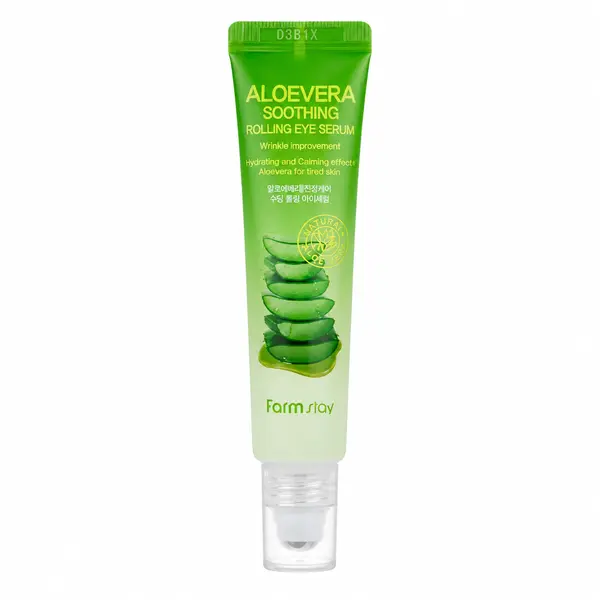 Farmstay - Aloe Vera Soothing Rolling Eye Serum - 25ml