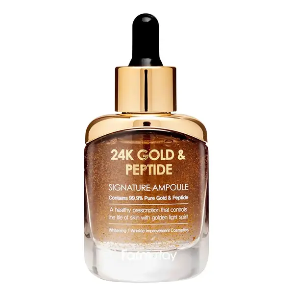 Farmstay - Ampoule Serum with 24K Gold and Peptides - 35ml