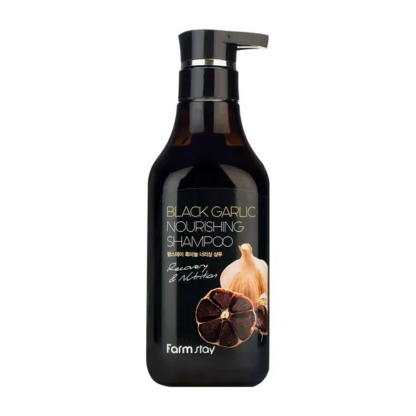 Farmstay - Black Garlic Nourishing Shampoo - 530ml