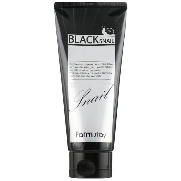 Farmstay - Black Snail Deep Cleansing Foam 180ml / 6.08oz