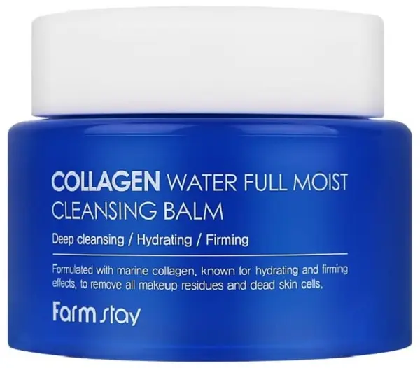 FarmStay Collagen Balsam facial de curățare Water Full Moist, 95 ml