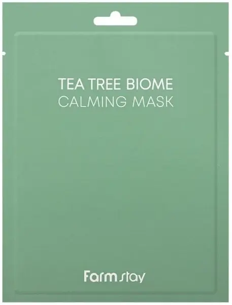FarmStay Tea Tree Biome Mască facială Calming, 25 ml
