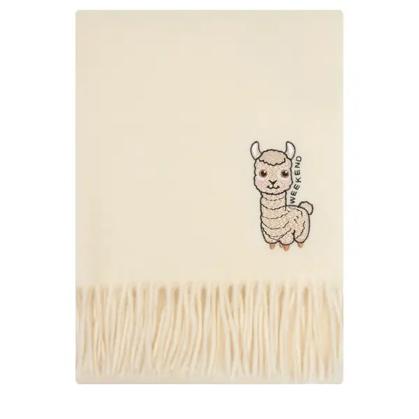 Fascia scarf ivory